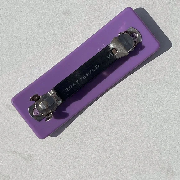 Valet Studio ‘Tabitha’ Barette Clip Lilac - Picture 4 of 4